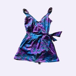 vintage one piece bathing suit 1980